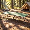 thumbnail image 2 of Ozark Trail Lightweight Easy Fold Camp Cot, Polyester, 2 of 12