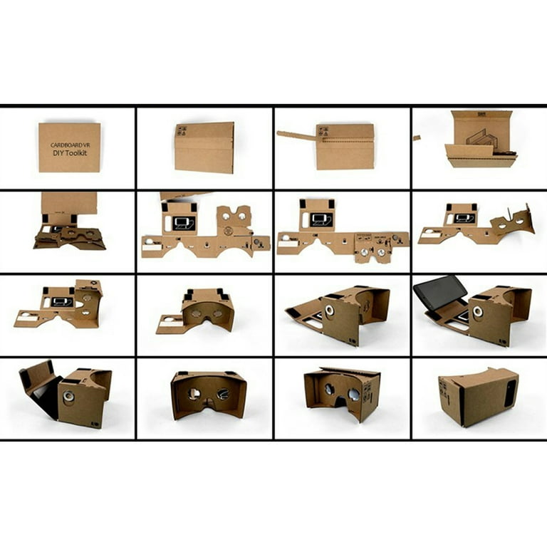 Oculus How To Make Your Own Google Cardboard Diy Vr Headset How To