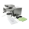 thumbnail image 4 of Fichiouy Silver 610W Automatic Oil Press Machine Stainless Steel Presser Commercial Cold Hot Press Oil, 4 of 8