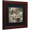 thumbnail image 2 of Trademark Fine Art "Oveido Cathedral Bancs II" Canvas Art by Alan Blaustein, Black Matte, Wood Frame, 2 of 4