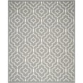 thumbnail image 7 of SAFAVIEH Dhurrie Slater Geometric Moroccan Wool Area Rug, Grey/Ivory, 2'6" x 4', 7 of 7