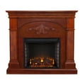 thumbnail image 4 of SEI Furniture Foyer Électrique de Style Traditionnel de Récolte Sicilienne, Acajou Brun Chaud, 4 of 4
