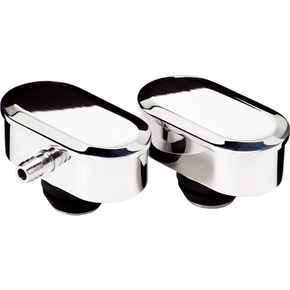 Billet Specialties 20929 Polished Plain Breather fro 1.25" Valve Cover Hole