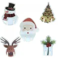 thumbnail image 5 of 10/20/30PCS Christmas Cup Card Santa Hat Wine Glass Decor Ornaments Navidad Noel New Year Gift Christmas Decorations, 5 of 5