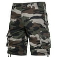 thumbnail image 4 of EGNMCR Mens Shorts Cargo, 2024 Elastic Waist Bermuda Shorts Summer Casual Loose Multi Pockets Outdoor Jogger Short Cargos, 4 of 6