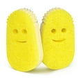 thumbnail image 3 of Scrub Daddy Dish Daddy Non-Scratch Sponge Dishwand with Non-Scratch Scrub Dishwand Refills, 3 Count, 3 of 8