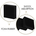 thumbnail image 4 of 4pcs Heavy Duty Anti-vibration Rubber Pads For Treadmills Exercise Equipment Riser Pad Noise Reduction Rubber Pad Floor Protection Rubber Block, 4 of 5