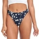 thumbnail image 1 of Fotbe Cherry Blossoms on Navy Background Tanga Sin Costuras para Mujer con Estampado – Panties Invisibles, Transpirables y Cómodos para Uso Diario-X-Large, 1 of 6