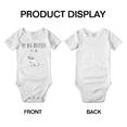 thumbnail image 3 of My Big Brother Is A Maltese Dog Cute Baby Clothing Bodysuits Boy Girl Unisex, 3 of 5