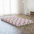 thumbnail image 3 of Floral Foldable Mattress, Colorful Spring Flourishes, 78.7" x 47.2", Dark Taupe Multicolor, by Ambesonne, 3 of 4