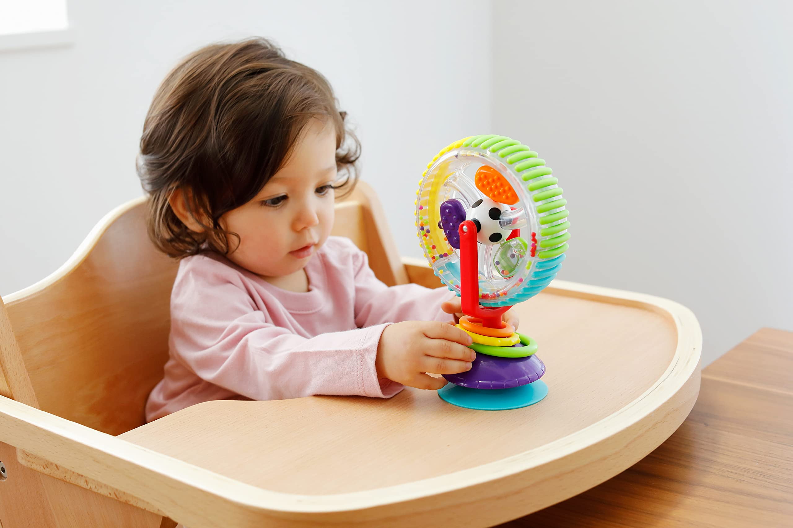 Sassy Wonder Wheel Spinning High Chair Tray Toy Age 6 Months C25 Walmart