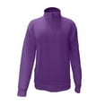 thumbnail image 3 of Men's Shirts 2025 Men's Autumn And Winter Long Sleeved V Neck Zipper Casual Solid Color Top, 3 of 3