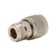 thumbnail image 2 of Conector UH Fto JK, adaptador de latón niquelado de 2 piezas Nto JK Rendimiento de primer nivel, 2 of 8
