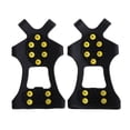 thumbnail image 1 of cámping Clavos para raquetas de nieve de 10 espárragos tacos antideslizantes universales para hielo crampones (S) Barbie Nuevos Originales, 1 of 4