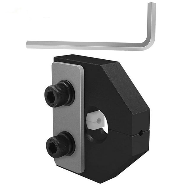 Piezas de impresora 3D Con de soldador ABS Sensor de de bloque uminio de 1,75 mm-3 mm con reemplazo de llave para Negro Soledad Conector de soldador de filamento