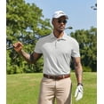 thumbnail image 2 of COOFANDY Mens Polo Shirts Golf Moisture Wicking Performance Short Sleeve Casual Tactical Shirts Pique Jersey Collared T-Shirts, 2 of 6