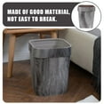 thumbnail image 3 of unbranded Trash Can De Plástico Con Textura Imitación Madera Ideal Para Escritorio Y Hogar, 3 of 8
