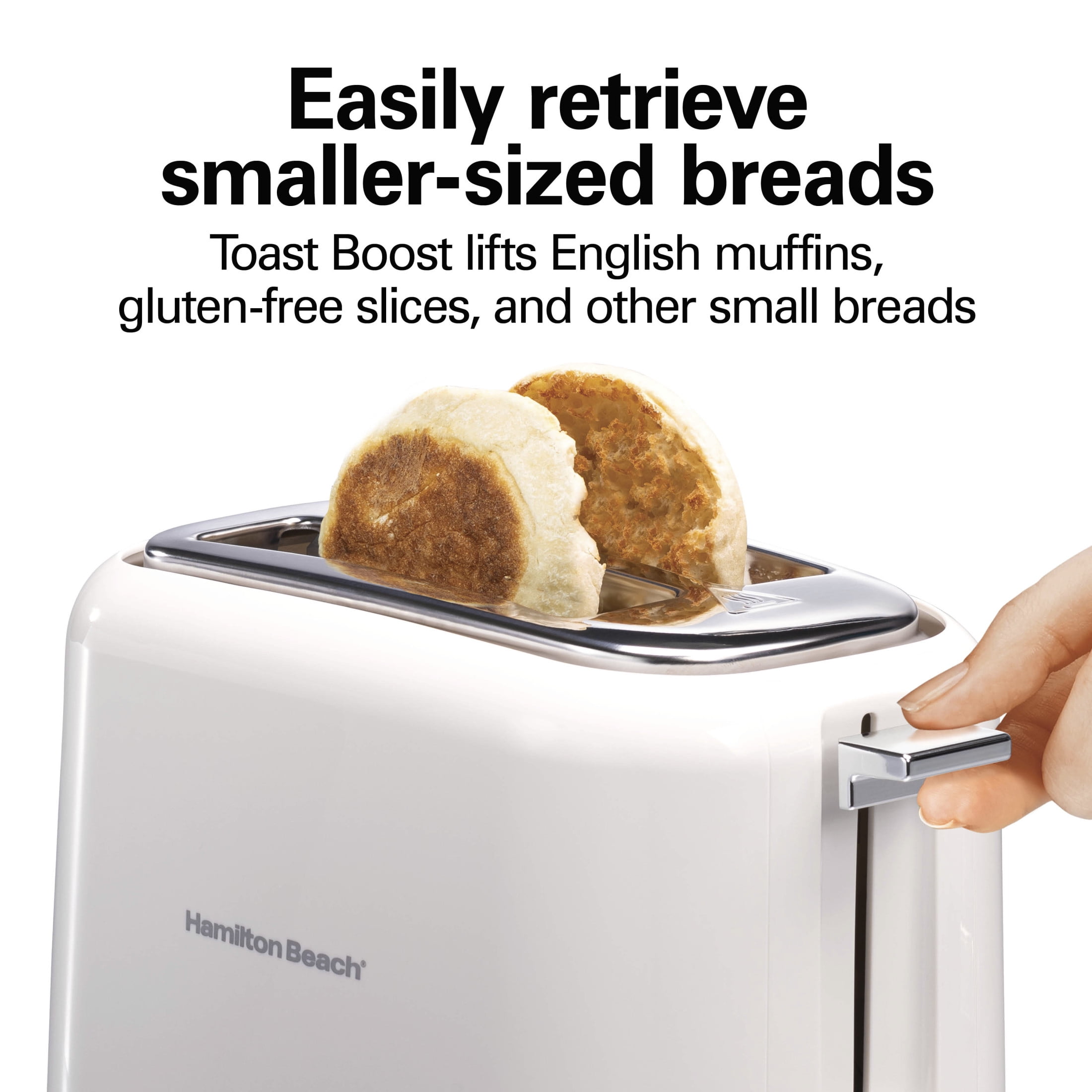 アメリカントースト　Hamilton Beach Amazon.com: Hamilton Beach Retro Toaster with Wide Slots, Sure