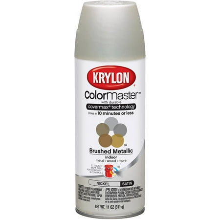 Krylon Colormaster Brushed Nickel Satin
