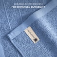 thumbnail image 5 of Casa Platino 12 Piece Wash Cloths Bathroom Set - 100% Cotton Highly Absorbent Washcloths Bulk, Wash Clothes - Allure, 5 of 7