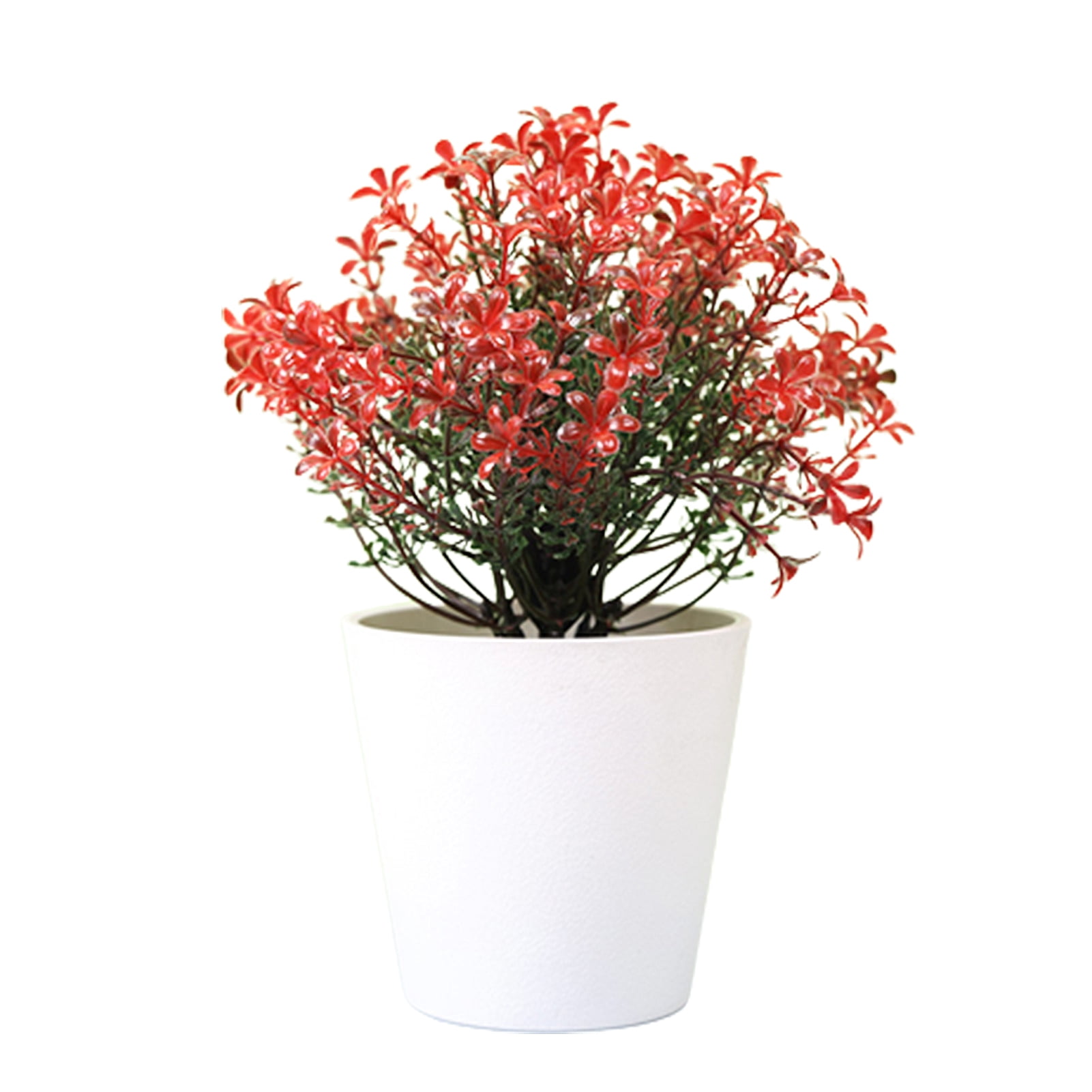 Welcome Pine Bonsai Tabletop Fake Flower Pot