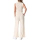 thumbnail image 3 of INSPIRAR CHIC Conjuntos Casuales de 2 Piezas para Mujeres, Top Sin Mangas de Cuello Redondo y Pantalones Anchos de Verano, Conjunto de Lounge M Color Albaricoque, 3 of 4