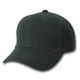 thumbnail image 1 of Sombrero de billete de curva sencilla simple, negro 7 Fitted Hats Gorra de béisbol, 1 of 1