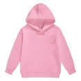 thumbnail image 2 of Kid Girls Hoodies Pink Hoodies Long Sleeve Lightweight Pullover Tops Loose Sweatshirt Fall Winter Clothes Little Boy Clothes 3-4 Years, 2 of 5