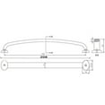 thumbnail image 2 of Richelieu 51278192143 7-1/2" Center To Center Handle Cabinet Pull From The Expression, 2 of 2