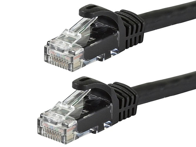0.5ft to 50ft Cat5e RJ45 Patch Cable Ethernet LAN Network Router Wire Cord 24AWG 