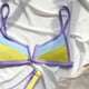 thumbnail image 5 of WILLBEST Trajes de Baño Para Mujer Con Falda Traje de Baño de Bikini Sexy Para Mujer Traje de Baño Acolchado Push-Up Conjunto de Ropa de Playa, 5 of 6