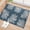 NAVY, variant on World Rug Gallery Contemporary Palm Leaves Textured Flat Weave Indoor/Outdoor Area Rug - NATURAL 5' X 7'