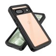 thumbnail image 2 of FOXDOCK Waterproof Case for Google Pixel 8A , Full-Body Shockproof Clear Back Protective Cover, Heavy-Duty Dustproof Drop, 2 of 7