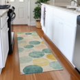 thumbnail image 4 of Dalyn Rugs Machine Washable Indoor/Outdoor Chantille Teal 2'3" x 7'6" Runner Rug, 4 of 7