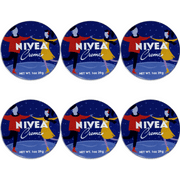 Nivea Creme Tin Trial Size, 1 oz, 6 Pack