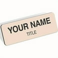 thumbnail image 1 of SUTENGDA Custom Laser Engraving Metal Name Tags Badge for Business Personalized Identification ID Tag with Pin  Clear And Easy to Read., 1 of 4