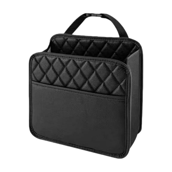 Seat Back Organizer Versatile Car Storage Bag with Hanging Design and Setup for Everyday Vehicle Organization