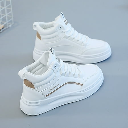 

Women‘s White Shoes All-match Casual Sports Shoes In Autumn