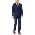 thumbnail image 2 of Caravelli Men's 60560 3-Piece Single Breasted Slim Fit Vested Suit. Midnight Blue - 48S, 2 of 12