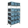 thumbnail image 4 of Seville Classics UltraDurable® 5-Tier NSF Steel Wire Shelving, 48" W x 24" D, Plated Steel, 4 of 15