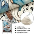 thumbnail image 3 of Snuggle Up Gnomies It's Cold Outside Home Decorative Garden Flag Winter Gnome Plaid House Yard Coffee Bean Cup Snowflake Outside Decor,Christmas Farmhouse Outdoor Small Burlap Decoration 12x18, 3 of 6