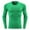 Green, variant on ZUKMRJPC Men's Compression Shirts Long Sleeve High Elastic Slim Fit Crewneck Pullover Running Workout Athletic Gym Baselayer Undershirts