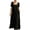 Black, variant on AJGRHE Women's Casual Maxi Dress Soft Breathable, Figure Flattering for Daily Commute & Vacation Light Blue S