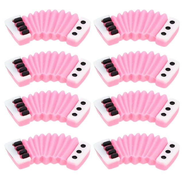 Luxshiny 20Pcs Resin Musical Instruments Mini Musical Instruments Simulation Instrument for Craft Lovers