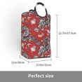 thumbnail image 2 of Disketp Dragons2 Square Laundry Bag Large Collapsible Dirty Clothes Bags With Handles Waterproof Essentials Storage For College Dorm, Family, 2 of 5