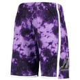 thumbnail image 4 of Men's Mitchell & Ness Purple Los Angeles Lakers Hardwood Classics 2009 Galaxy Swingman Shorts, 4 of 4