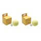 thumbnail image 1 of Methold Pelota interactiva para mascotas, juego de entrenamiento, juguete chirriante, juguete de persecución de bolas EVA, suministros para mascotas, Type2 NO2 Methold CBP155319, 1 of 6