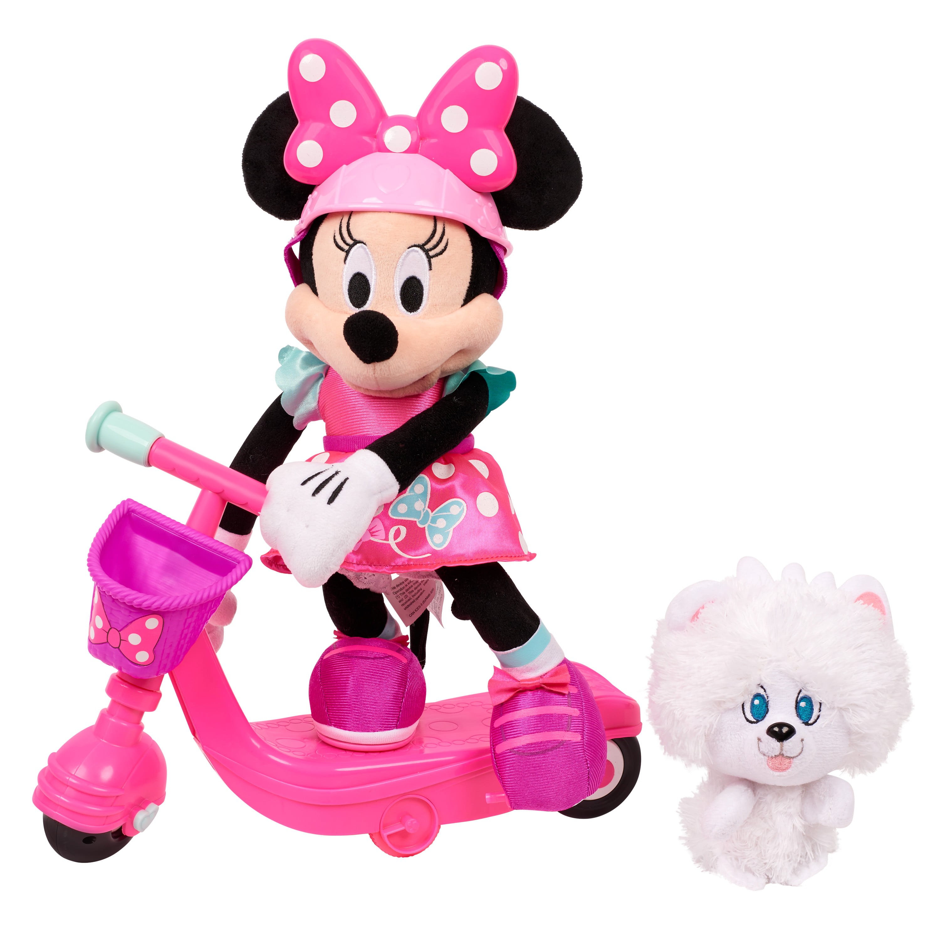 minnie mouse walking dog toy