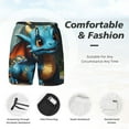 thumbnail image 3 of Fotbe Adorable Blue Baby Dragon Traje de Baño para Hombre – Shorts de Natación de Secado Rápido con Forro y Bolsillos-X-Large, 3 of 6