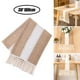 thumbnail image 1 of Corredor de Macrame BLESIY Borlas Huecas Decoración Lino Crema Beige 11.8 × 70.9 pulgadas, 1 of 8